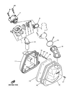 YN50R Впускная система