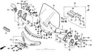 GL1500SE Se windscreen 95