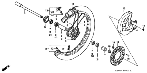 CR125R Transom + tube