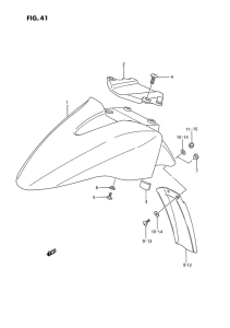 GSX1100 Переднее крыло