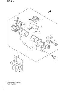 GS500 Задний суппорт