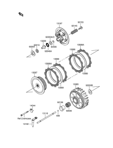 RM-Z250 Бендикс