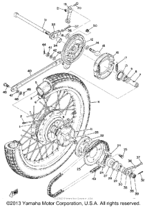 RD200A Переднее колесо