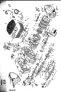DR-50 Engine comp. gs-4v
