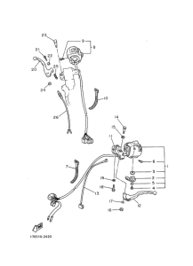 XS250 ﾊﾝﾄﾞﾙｽｲﾂﾁ.ﾚﾊﾞｰ