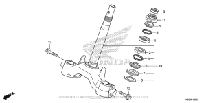 PCX150 Траверса нижняя