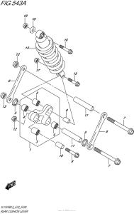 VL1500B Втулки заднего рычага