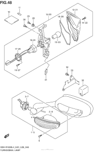 GSX-R1000 Сигналы поворотов