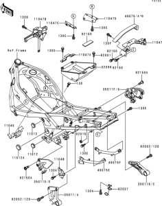 ZX600 Battery case(1 / 2)