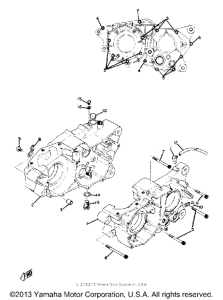 SC500 Картер двигателя