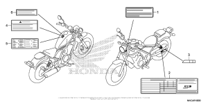 CMX500 Лейбл предостережения