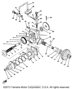 DT1S Масляный насос