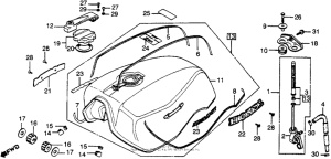 CBX Топливный бак