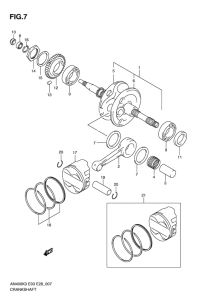 AN400 Вал коленчатый
