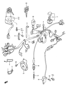 GS500 Жгут проводов