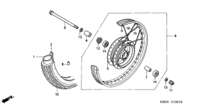 CB250 Transom + tube
