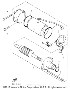 XVZ12DWC Стартер