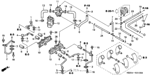 GL1500CD Шланги, трубки