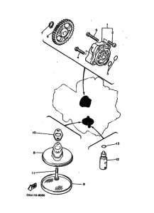 YX600 YX600B Маслонасос