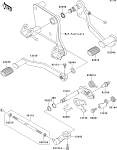VN800 Механизм переключения передач