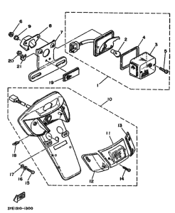 CY50 CY50D Taillight unit ass`y