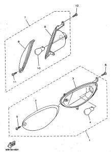 YP125 Поворотники