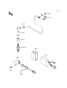 KL250 Система зажигания