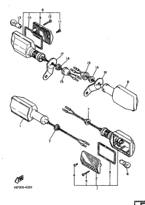 XT600H (32.4KW) Поворотники