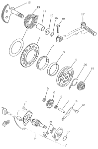 CW50RS Стартер