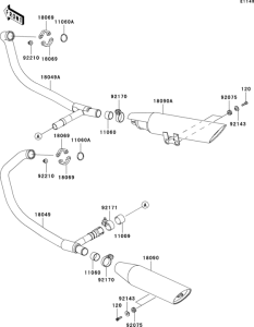 EN500 Глушитель