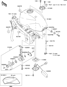 ZR1200 Fuel tank(1 / 2)