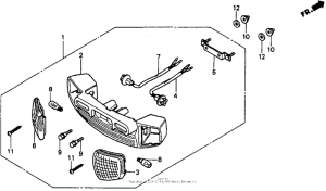 SA50 Rear turn signal