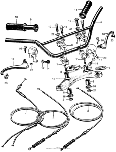 CL175 Cl175 handlebar