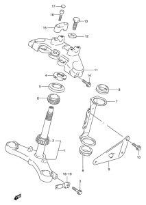 TU250 Траверса нижняя