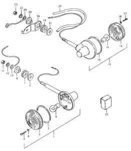 SP400 Поворотники
