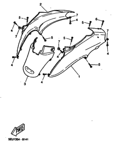 YH50 Боковая крышка