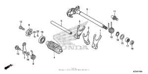  Вилка переключения передач