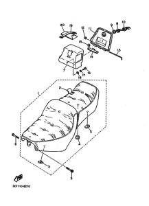XV1100 Пружина