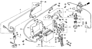 GL1500SE A / se battery