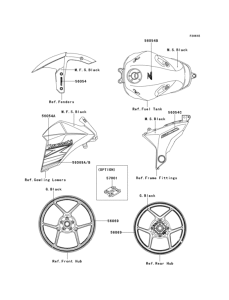ZR800 Decals(black)(bef)