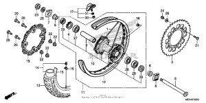  Переднее колесо