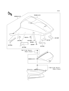ZX1400 Accessory(single seat cover)