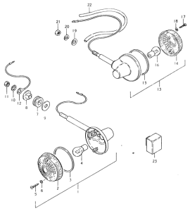 SP400 Поворотники