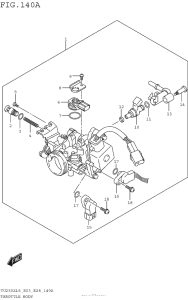 TU250 Корпус Дросселя