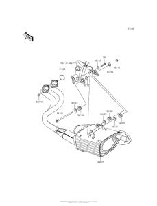EX650 Глушитель