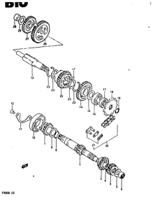 FR80 Трансмиссия
