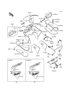 ZX600 Cowling comp