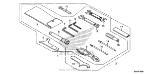 VT750C2B Инструмент