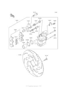 AN112 Передний тормоз