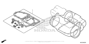 CB1100 (ABS) Комплект прокладок